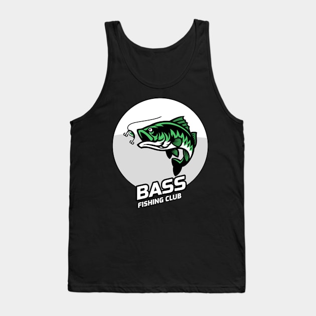 Bass fishing club Tank Top by Cectees